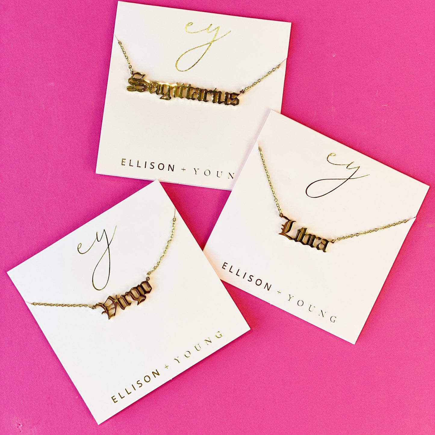 Zodiac Symbol Necklaces