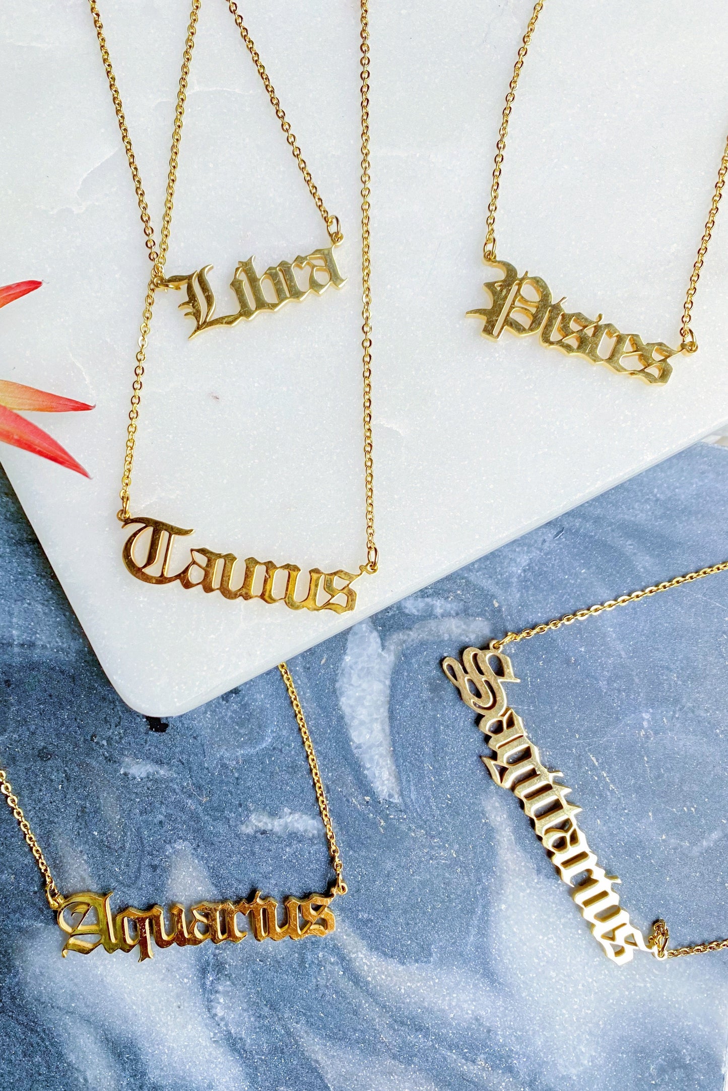Zodiac Symbol Necklaces